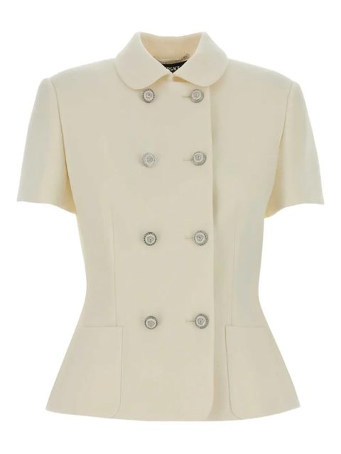 Versace double-breasted blazer - Neutrals - zdjęcie produktu nr 1