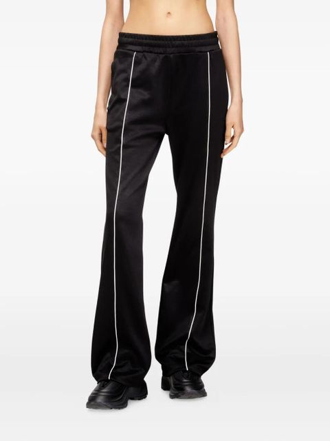 Diesel P-Lockingin-Od stripe-detail track pants - Black