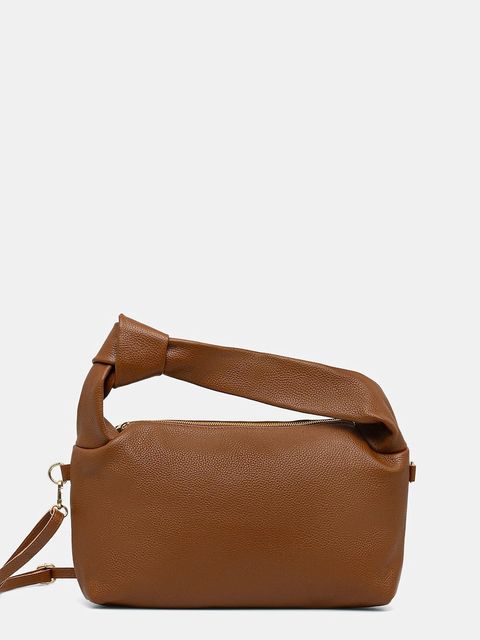 Answear.LAB torebka skórzana kolor brązowy - zdjęcie produktu nr 1