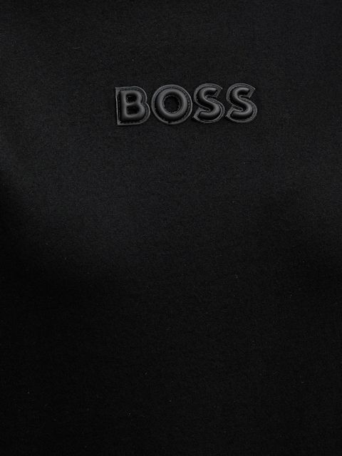 BOSS t-shirt bawełniany Eharpa3 damski kolor czarny 50563283