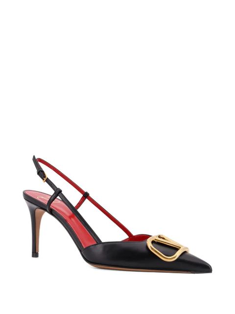 Valentino Garavani VLogo pointed pumps - Black