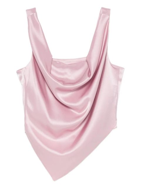 Nanushka cowl-neck top - Pink - zdjęcie produktu nr 1