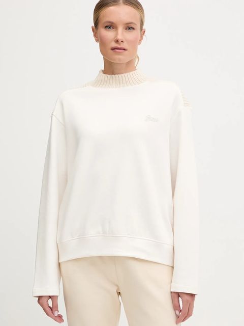 Guess bluza DORA damska kolor beżowy gładka V5BQ13 K1981 - zdjęcie produktu nr 1