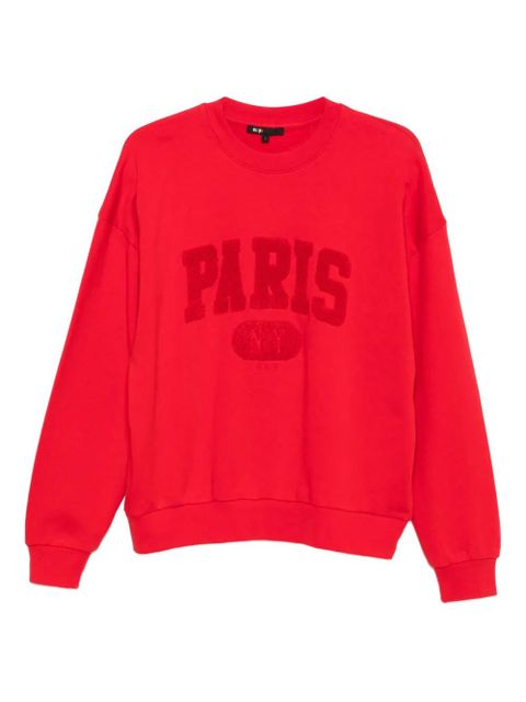 Maje paris-embellished sweatshirt - Red - zdjęcie produktu nr 1