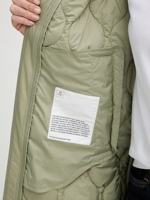 Marc O'Polo kurtka kolor zielony przejściowa 506087071017