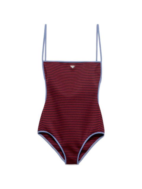 Prada one-piece interlock jersey swimsuit - Red - zdjęcie produktu nr 1