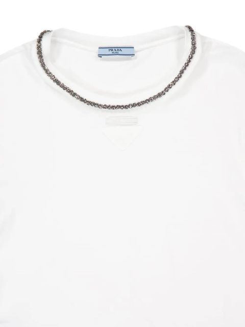 Prada white cotton T-shirt
