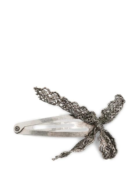 SHUSHU/TONG bow-motif hair clip - Silver - zdjęcie produktu nr 1