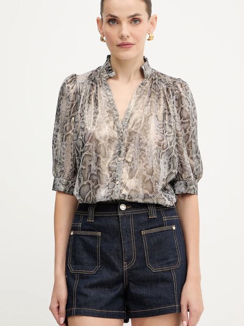 Morgan koszula damska kolor szary regular COBA.F - zdjęcie produktu nr 1