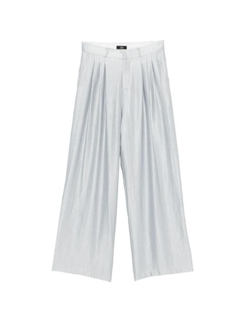 Eleh pleated palazzo pants - Grey - zdjęcie produktu nr 1
