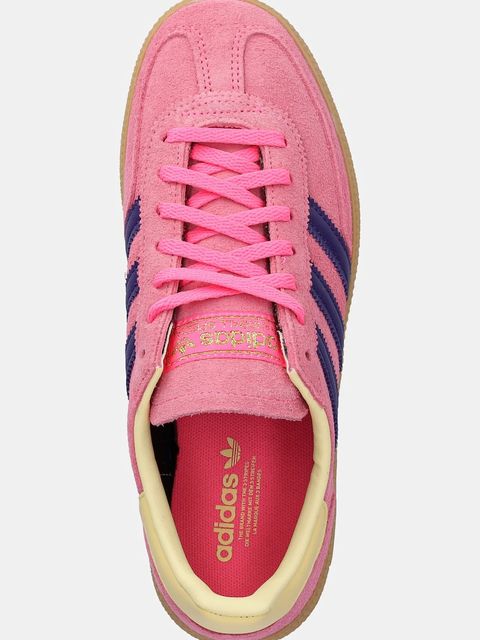 adidas Originals sneakersy zamszowe Handball Spezial damskie kolor różowy JP8718