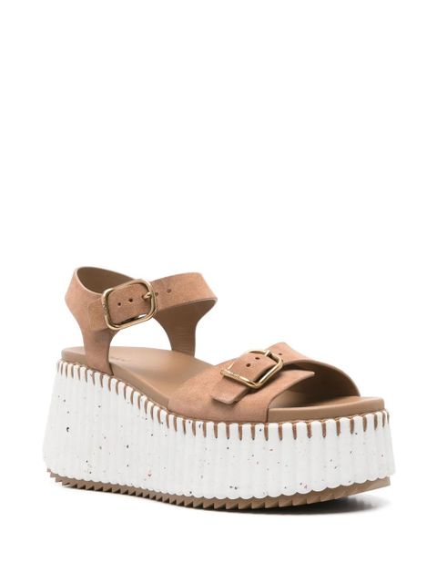 Chloé 70mm Nama sandals - Brown - zdjęcie produktu nr 2