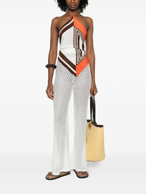 Missoni open-knit trousers - White - zdjęcie produktu nr 2