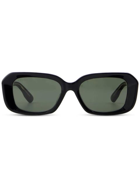 Gucci Eyewear Double G square-frame sunglasses - Black - zdjęcie produktu nr 1