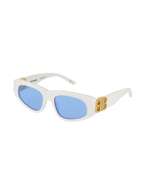 Balenciaga Eyewear Dinasty BB cat-eye frame sunglasses - White - zdjęcie produktu nr 2