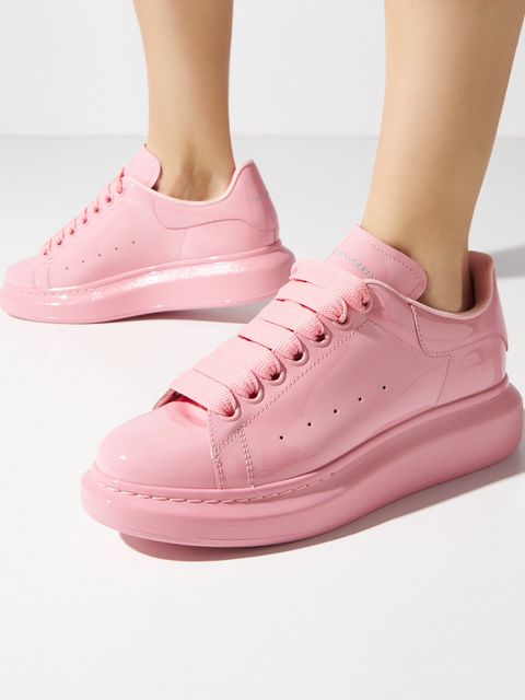 ALEXANDER MCQUEEN - Różowe sneakersy