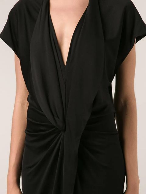 Givenchy draped evening gown - Black
