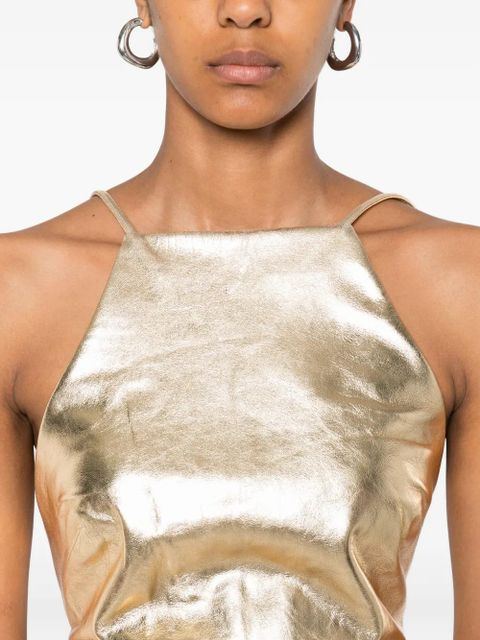 Cult Gaia Juhi top - Gold