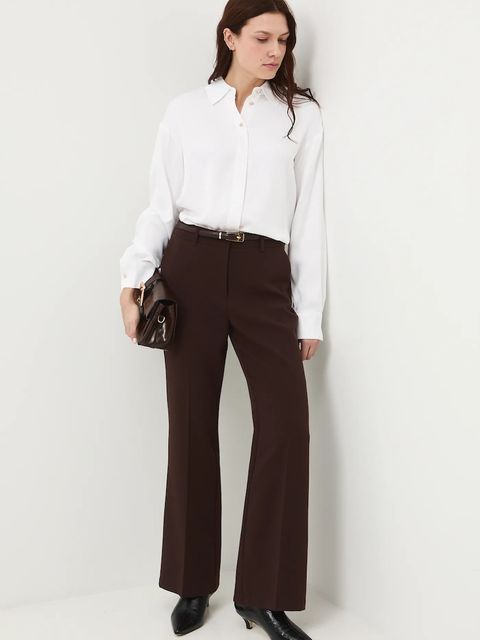 Medicine koszula damska kolor beżowy relaxed z kołnierzykiem klasycznym - zdjęcie produktu nr 2