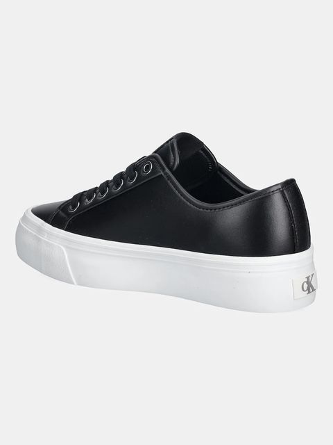 Calvin Klein sneakersy VULC FLATF LACE UP LTH CK kolor czarny YW0YW01932 - zdjęcie produktu nr 2