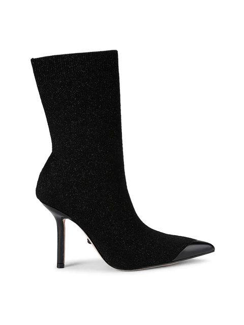 Kurt Geiger London botki Regent Point Sock Boot damskie kolor czarny na szpilce 4994900609 - zdjęcie produktu nr 1