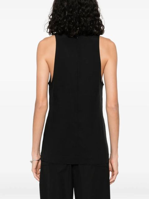 TOTEME jersey tank top - Black