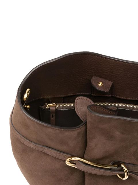 Liffner suede bucket bag - Brown - zdjęcie produktu nr 2