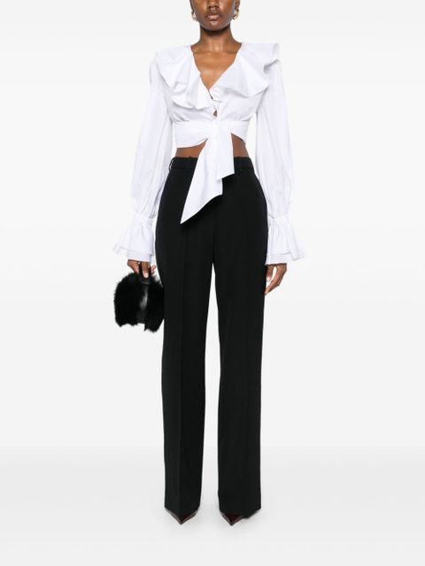 Balmain tailored grain de poudre trousers - Black - zdjęcie produktu nr 2