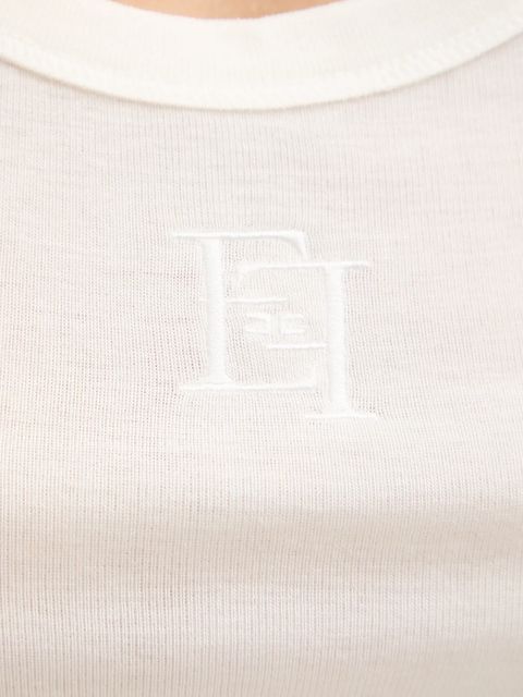 Elisabetta Franchi top z dodatkiem wełny