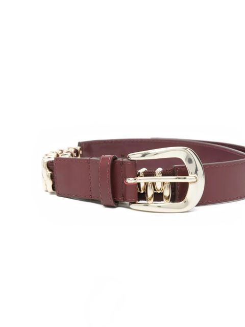 SANDRO chain belt - Red