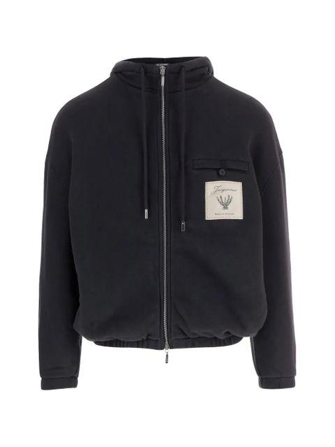 Jacquemus zip pocket hoodie - Black - zdjęcie produktu nr 1
