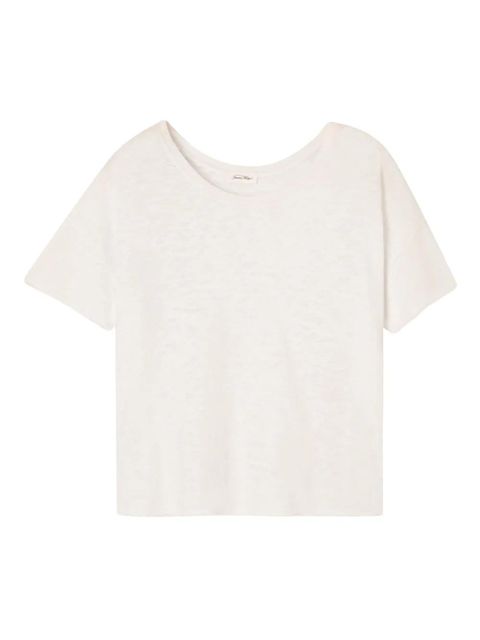 American Vintage Sonoma boat neck T-shirt - White - zdjęcie produktu nr 1