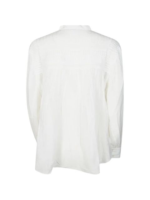 MARANT ÉTOILE Plalia buttoned shirt - White - zdjęcie produktu nr 2