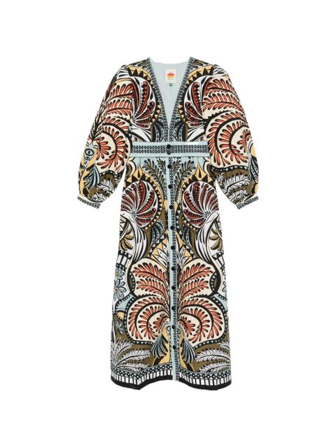 FARM Rio Balamana maxi dress - Neutrals - zdjęcie produktu nr 1