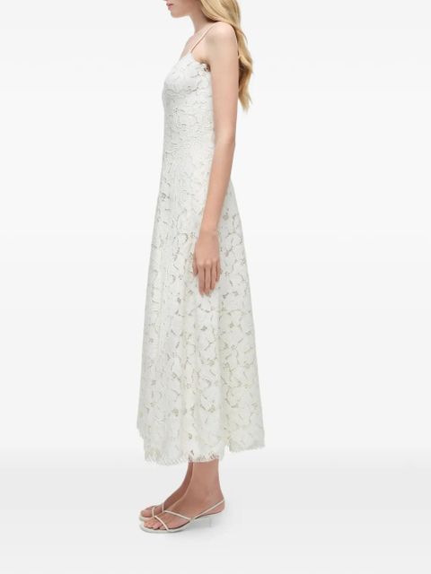 Simkhai Julia lace midi dress - White