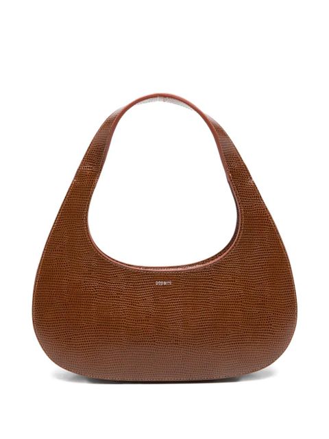 Coperni lizard-print Slim Swipe shoulder bag - Brown - zdjęcie produktu nr 1