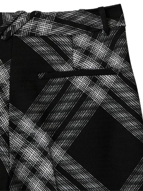 Burberry Vintage Check wool trousers - Black