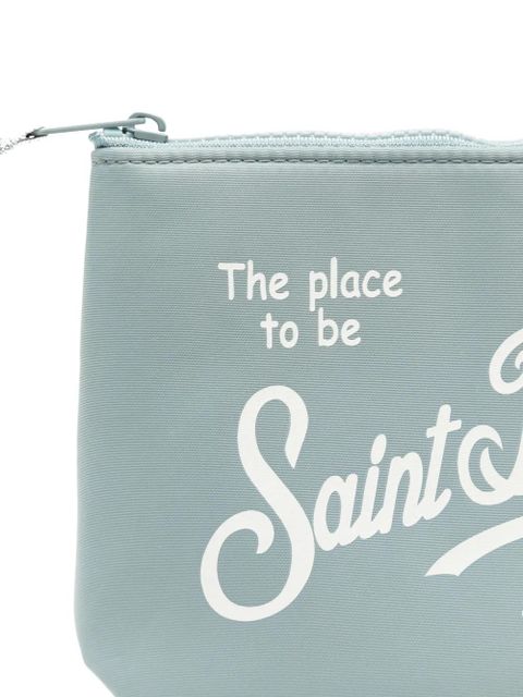 MC2 Saint Barth Aline zip clutch - Blue