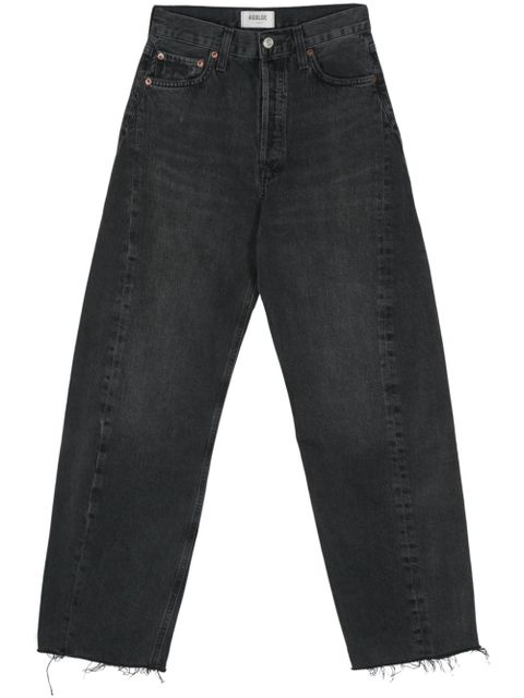 AGOLDE Luna high-rise tapered jeans - Black - zdjęcie produktu nr 1