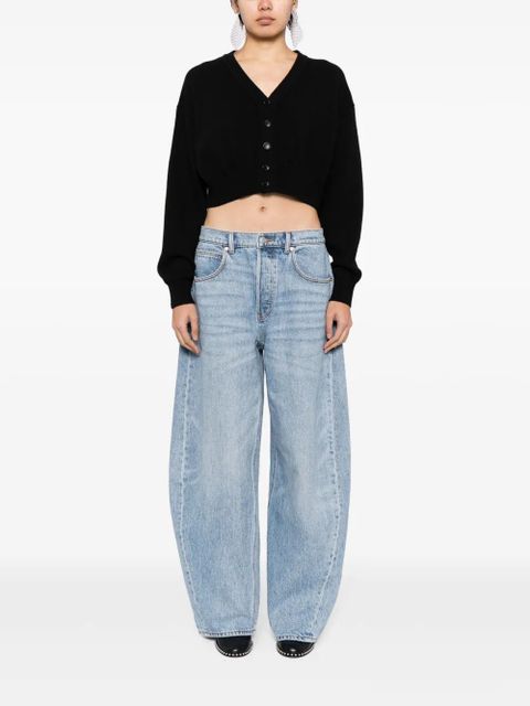 Alexander Wang Rounded wide-leg jeans - Blue - zdjęcie produktu nr 2