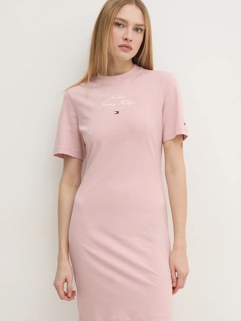 Tommy Hilfiger sukienka bawełniana - zdjęcie produktu nr 1