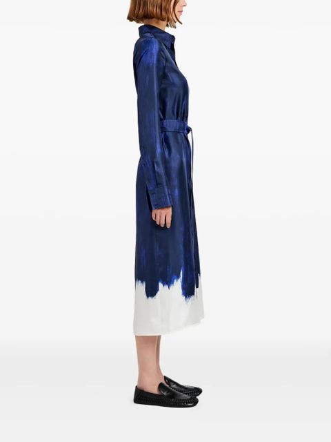 Proenza Schouler Amaya silk dress - Blue