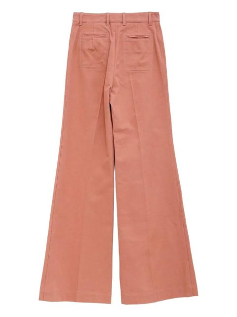 Chloé cotton straight trousers - Pink - zdjęcie produktu nr 2