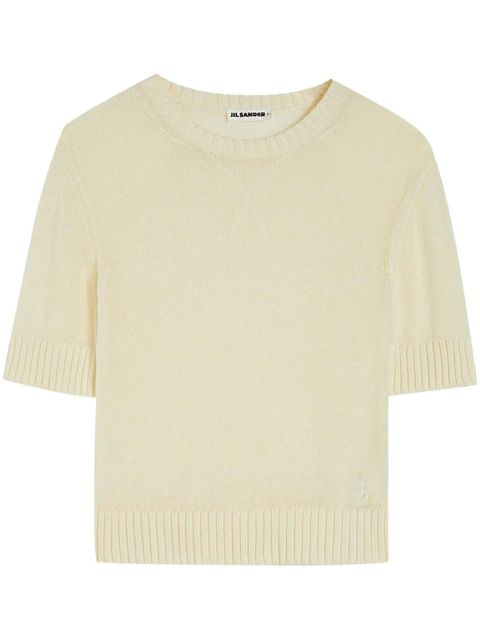 Jil Sander crew-neck T-shirt - Neutrals - zdjęcie produktu nr 1