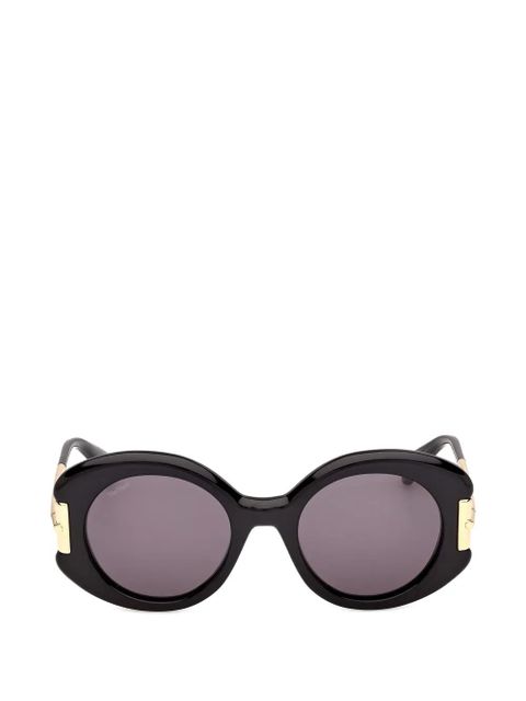 Max Mara Eyewear round-frame sunglasses - Black - zdjęcie produktu nr 1