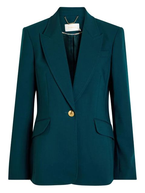 ZIMMERMANN button-up fitted jacket - Green - zdjęcie produktu nr 1
