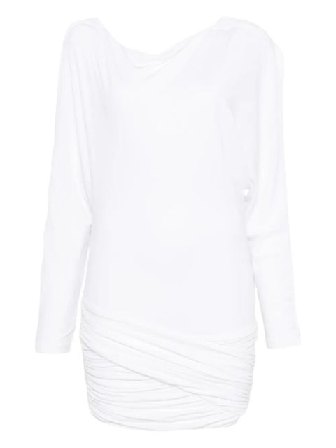 Christopher Esber Luna cowl draped dress - White - zdjęcie produktu nr 1