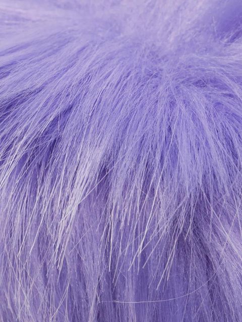 Ruslan Baginskiy faux-fur beret - Purple