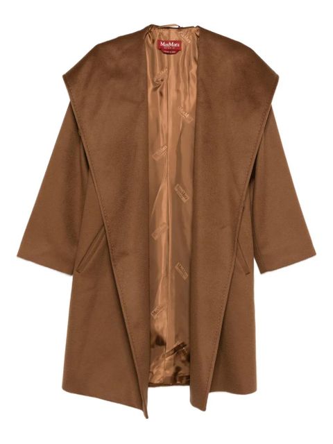 Max Mara hooded virgin-wool coat - Brown - zdjęcie produktu nr 1