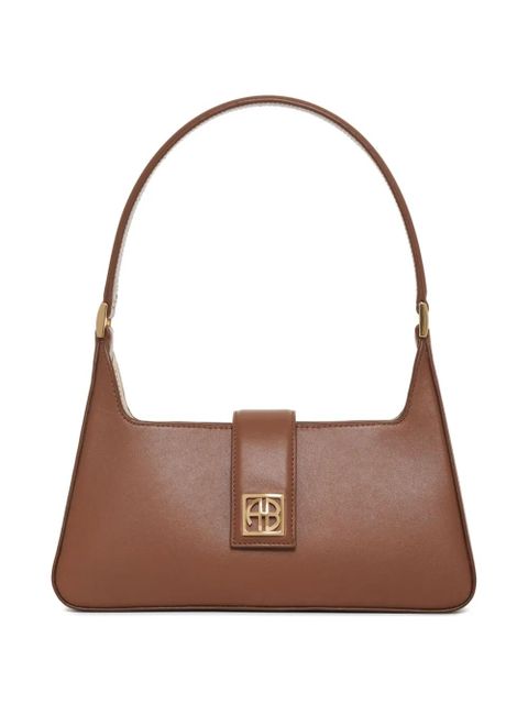 ANINE BING Lou leather shoulder bag - Brown - zdjęcie produktu nr 1